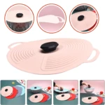 Set x2 tapas herméticas de silicona para mantener frescura en recipientes.