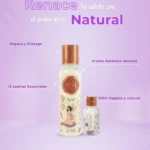 Ritual Botánico Keratina Vegana 120ml: repara, protege y alisa tu cabello con aceites esenciales.