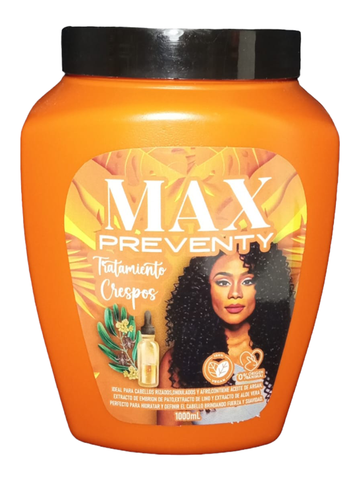 Max Preventy Skala: tratamiento capilar para cabello rizado, ondulado y afro con aceite de argán.
