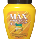 Tratamiento capilar Max Preventy Banana 1000ml vegano con pantenol, aguacate y argán.