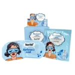 Antifaz mascarilla térmica Karité Sweet Dream con ácido hialurónico para descansar tus ojos.