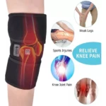 Rodillera térmica eléctrica para alivio de dolor de rodilla, lesiones deportivas y debilidad.