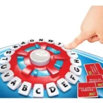 Juego de mesa Basta Interactivo Palabras con ruleta y fichas de letras, ideal para jugar en familia.