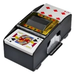 Barajador Zo automático para cartas, ideal para juegos de mesa y póker.