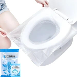 Bolsas protectoras desechables para inodoro, ideal para viajes.