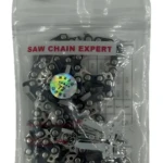 Cadena para sierra HE-013 de 12", experta en corte, para accesorios de motosierra.