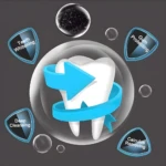 Carbón activo de coco para blanquear y limpiar dientes, protegiendo encías y eliminando sarro.