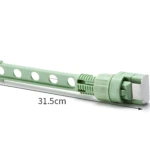 Colgador de ropa multifunción con soporte para marco de ventana, 31.5cm.