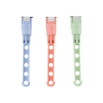 Colgador de ropa multifunción para marco de ventana, tres piezas de colores pastel para secar ropa.