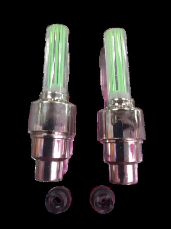 Combox4 Luz LED para llanta de bicicleta, neón verde, accesorio de ciclismo brillante.