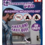 Cortina magnética anti mosquitos "Screentastic PRO" 1.50m x 1.80m. Fácil de instalar.