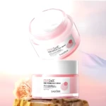 Crema hidratante facial SADOER Hima Sal Rosa con centella para piel firme.