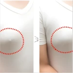 Cubre seno circular en silicona, realza y disimula el pezón en camisetas.