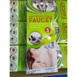 Ducha multifuncional para baño con cabezal de alta presión, rociador y ahorro de agua.