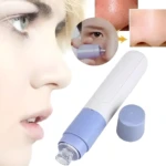 Extractor de espinillas y puntos negros con dispositivo de succión para limpieza facial.