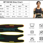 Faja de brazo x 2 MT190160: guía de tallas M/XL y cuidados para usar.