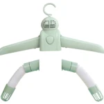 Gancho secador de ropa portátil, ideal para secado rápido y práctico de prendas.