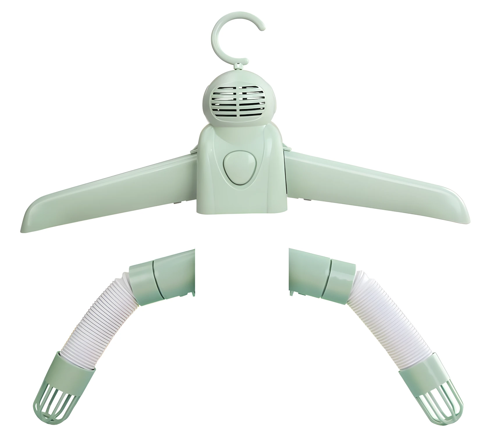 Gancho secador de ropa portátil, ideal para secado rápido y práctico de prendas.