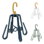 Colgador para secar zapatos, diseño con múltiples ganchos para colgar y secar rápidamente.