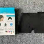 Gorro máscara de gel frío para control de migraña, diseño ergonómico, bloquea la luz.