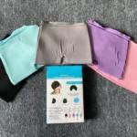 Gorro máscara gel frío control migraña para alivio instantáneo, color negro.