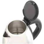 Jarra eléctrica Scarlet de 2 litros con tapa abierta y mango ergonómico.