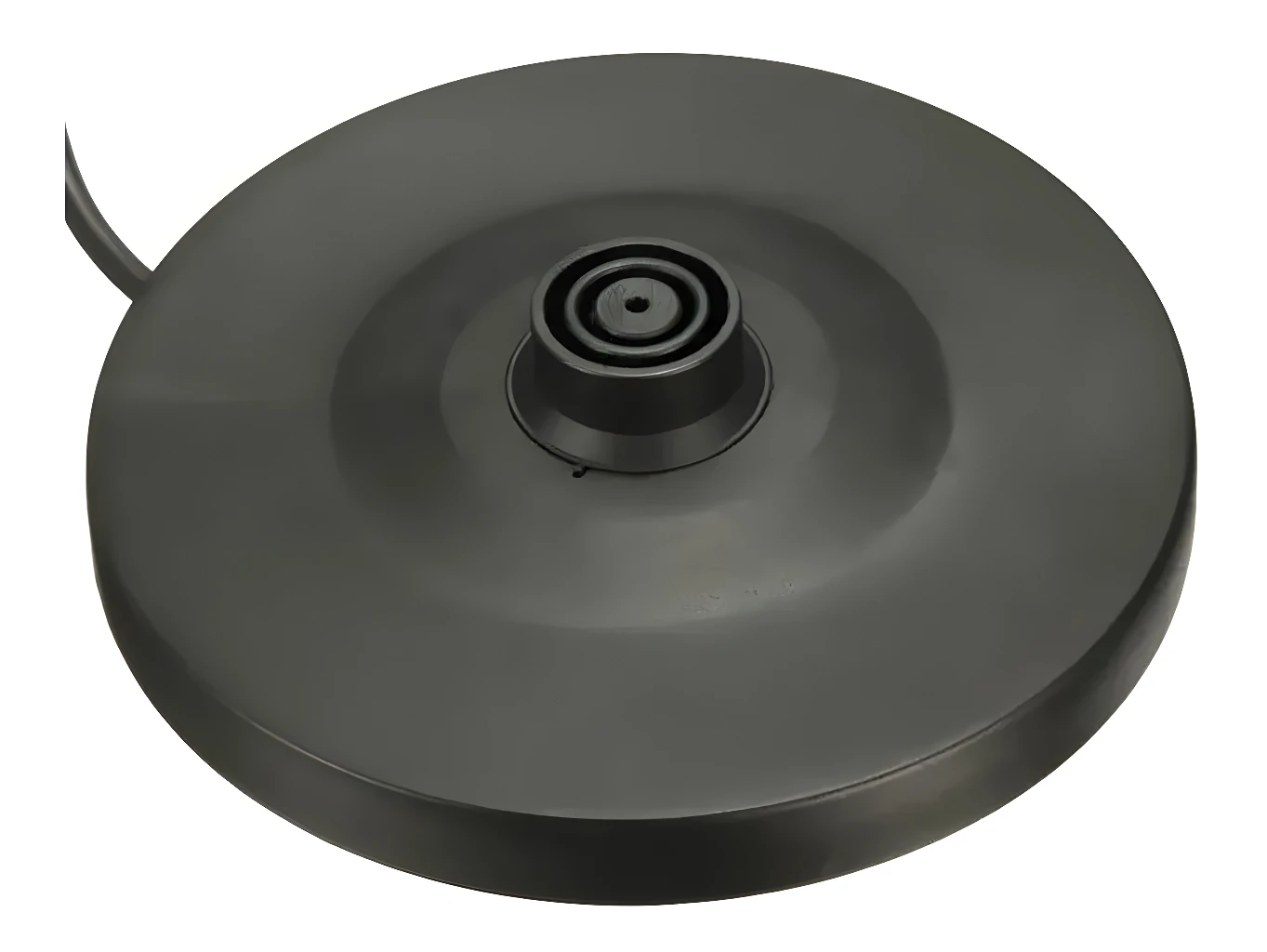 Base negra circular con conector para jarra eléctrica Scarlet 2 Litros
