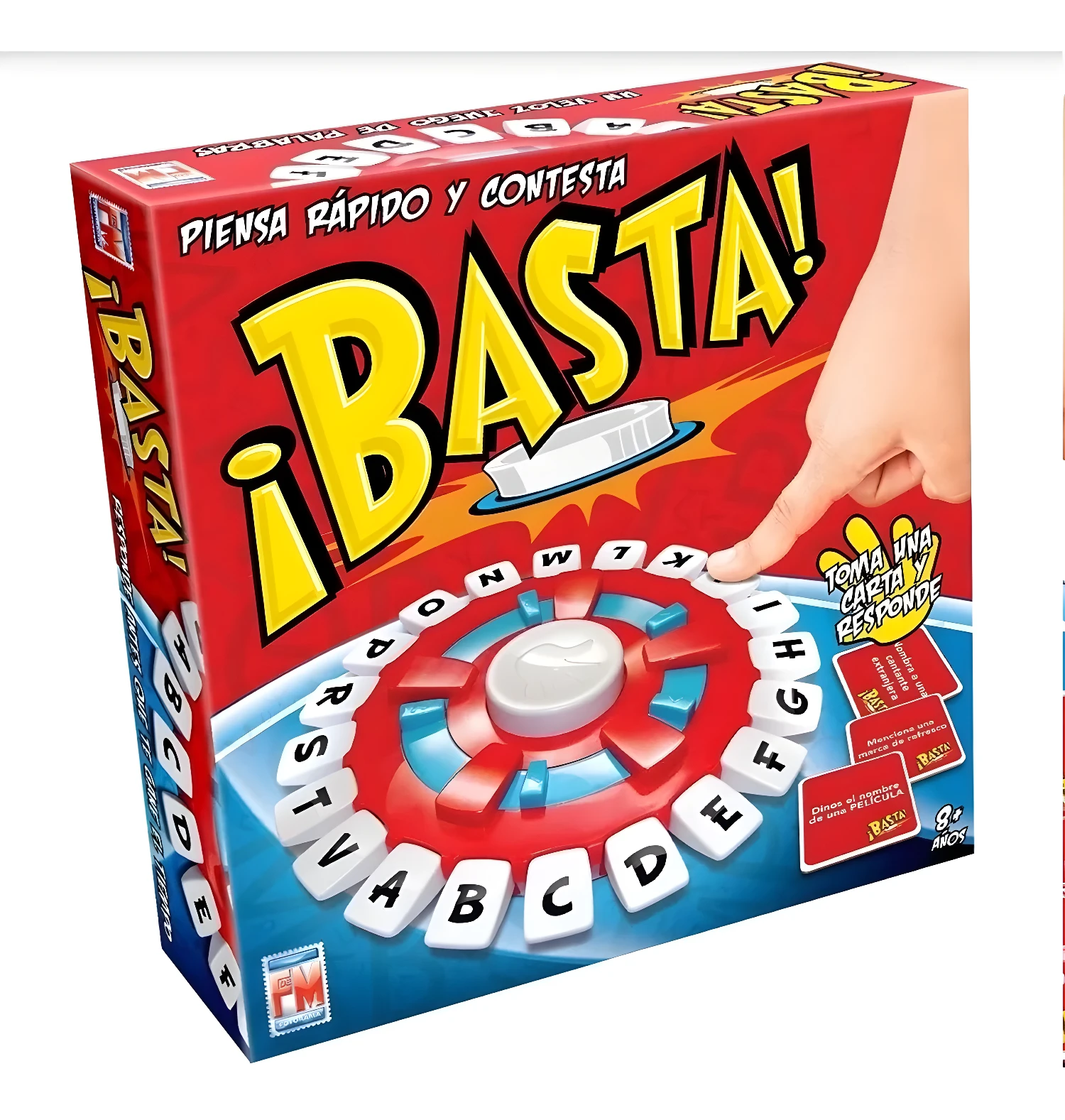 Juego de mesa Basta Interactivo Palabras: ¡Piensa rápido y contesta!