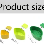 Kit x3 escurridor de silicona multiusos en tres tamaños, ideal para cocina.