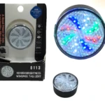 Luz trasera de bicicleta Aqy-0113 USB recargable de alta luminosidad con diseño de molino.