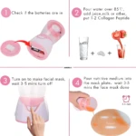 Máquina para mascarillas faciales: instrucciones paso a paso para crear tu propia mascarilla natural.