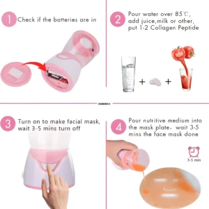 Máquina para mascarillas faciales: instrucciones paso a paso para crear tu propia mascarilla natural.