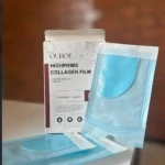 Mascarilla reafirmante de colágeno OUHOE HIGHPRIME para frente y mejillas.