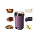 Molino eléctrico portátil para especias y granos, muele nueces, ajonjolí y más.