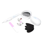 Pedi Mate pulidor de uñas: set eléctrico con accesorios para pedicura y lima.