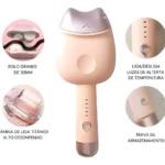 Rizadora de ondas de sirena con diseño de gato, rodillo de 32mm y hoja de titanio.