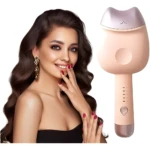 Rizadora de diseño de gato para ondas de sirena con indicador de calor, ideal para peinados modernos.