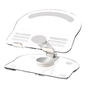 Soporte para tablet o celular 360° con base giratoria y bandeja ajustable, modelo KF-Z11.