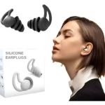 Tapones oidos profesionales para dormir de silicona, diseño cómodo, cancelación de ruido.