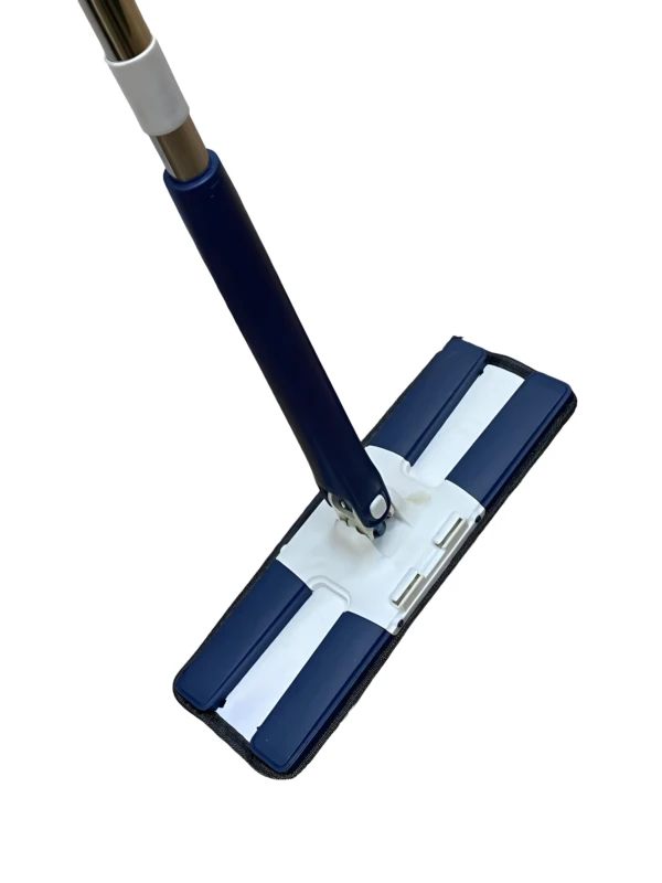 Trapeador Mágico 10183 azul y blanco con escurridor integrado.