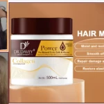 Tratamiento capilar Maca Power Dr Davey para cabello seco, dañado, rizos y ondas con colágeno.