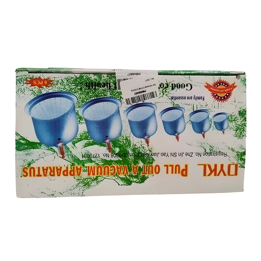 DYKL Terapia de Vacío X6, juego de 6 ventosas para terapia de ventosas.