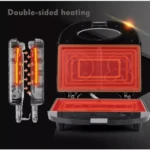 Sanduchera de figuras con calentamiento de doble cara, diseño de Mickey Mouse.