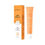Crema depilatoria JoyPretty 60s para labio superior, en envase naranja, de rápida acción y efecto duradero.