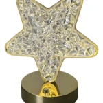 Lámpara LED Luna y Estrella Cristalizada Luz Cálida - Ambiente relajante para lectura nocturna - Imagen 7