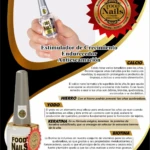 Set de tratamiento fortalecedor Food Nails de 16 ml, estimulador de crecimiento y antiescamación con biotina, calcio, queratina, hierro y yodo para uñas.