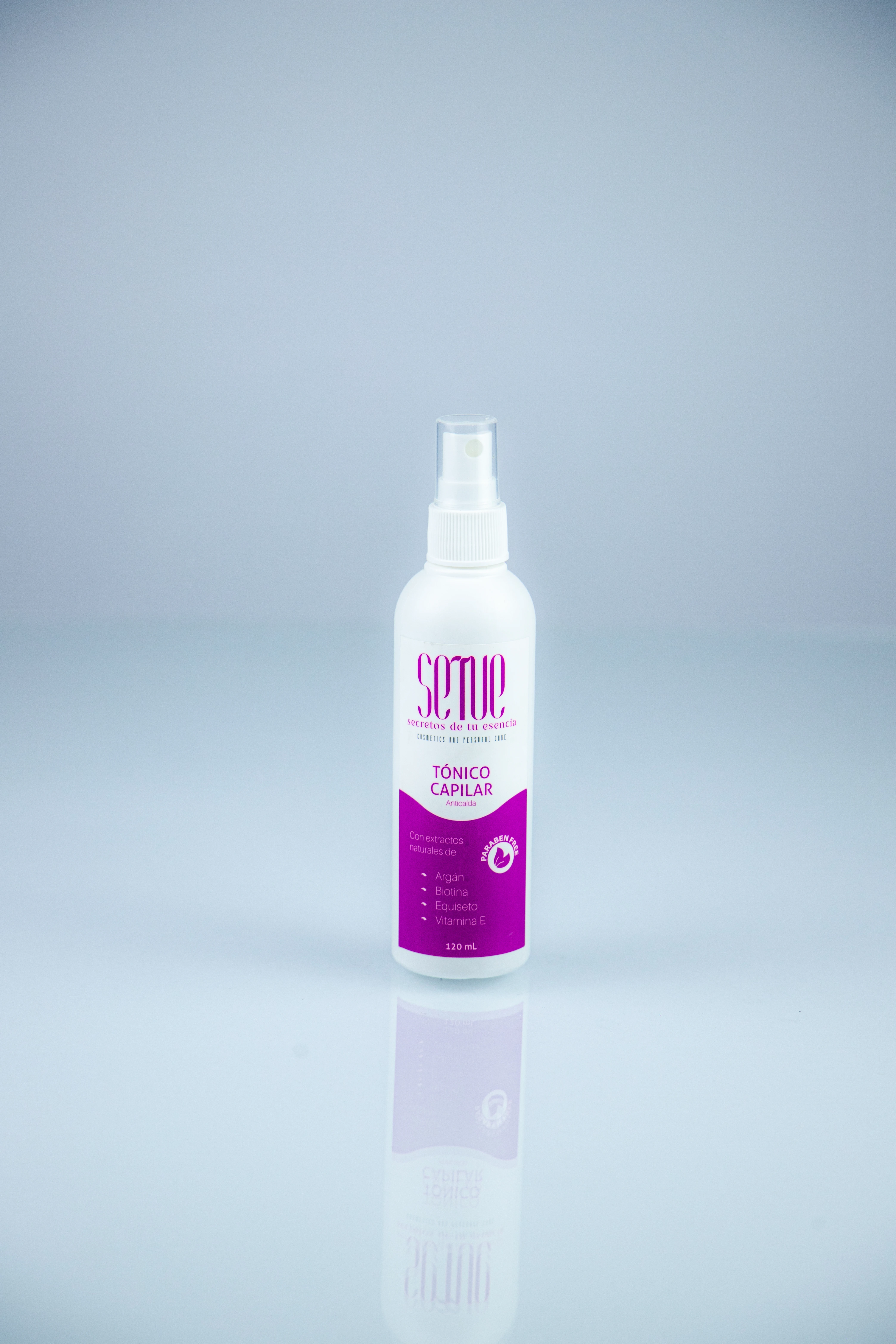 Set x2 Tónico Capilar con extractos naturales, fórmula anticaída, presentación 120 ml, envase blanco.