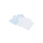 Parches de reparación de vinilo Intex blancos con instrucciones, para piscinas y flotadores.