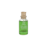 Tónico capilar anticaída verde con corcho, 20 ml.