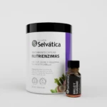Duo Capilar Adios Frizz: tratamiento Nutrienzimas 500ml y serum brillo y suavidad.